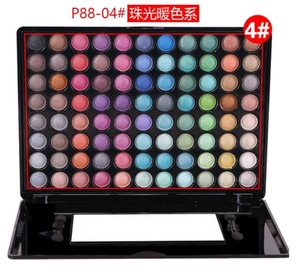 Waterdichte <span class=keywords><strong>88</strong></span> Kleuren Veganistische Cosmetica Oogschaduw Palet Hoge Kwaliteit Matte Glitter Oogschaduw Pallets Make-Up Voor Vrouwen