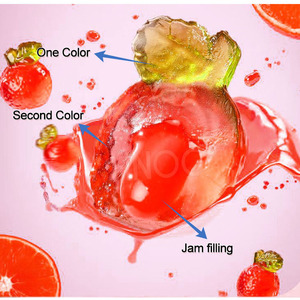 Ligne de production automatique de gelée en forme de fruit HNOC Starch Mogul Gummy Bear Candy Make Plant - Product Image 5