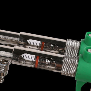 Unggas 2 jenis suntikan vaksin pembiakan ayam jarum suntik ganda 2in1 jarum suntik kontinyu dapat disesuaikan - Product Image 5