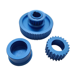 Originale fabbrica T2.5 6061 6063 alluminio trapezoidale dente cinghia di distribuzione puleggia - Product Image 2