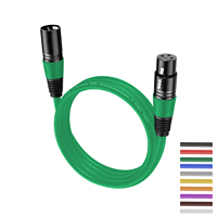 Câble Xlr OEM d'usine Microphone professionnel de haute qualité Câble 3 broches mâle vers femelle Câble audio Xlr vers Xlr