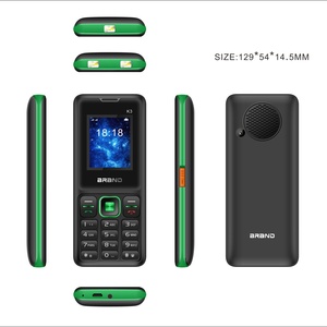 Teléfono Móvil Mini Bar de Fábrica con Pantalla de 1.77 Pulgadas, 2G GSM, Doble SIM, Diseño Similar a Tecno e Itel, Teléfono SOS para Personas Mayores - Product Image 4