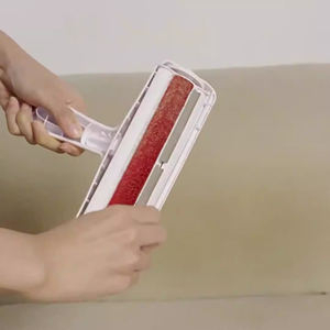 OEM/ODM personalizzato <span class=keywords><strong>autopulente</strong></span> riutilizzabile Pet rullo <span class=keywords><strong>spazzola</strong></span> ABS in plastica cane e gatto rimozione peli di gatto <span class=keywords><strong>spazzola</strong></span> per la pulizia del rullo per auto - Product Image 6