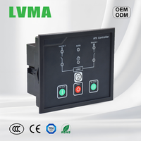 Panneau de commande ATS en plastique LVMA pour commutateur de transfert automatique 2P 3P 4P, panneau de commutation double alimentation pour générateur à essence
