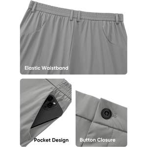 2025 <b>Men's</b> Casual Stretch Quick-Dry Flat Front Lightweight <b>Dress</b> <b>Shorts</b> with Pocket Hybrid Golf Clothing - Product Image 6