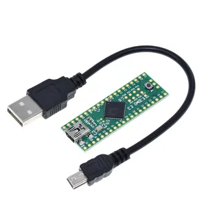 2.0 ++ USB AVR开发板ISP u盘键盘鼠标实验板AT90USB1286