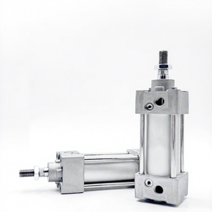 Cilindro Neumático de Doble Acción con Varillaje SMC MBB32-30Z, Componente de Automatización Industrial - Product Image 2