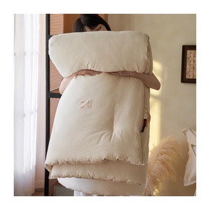 Piumino Invernale Premium in Cotone e Lino Antibatterico e Anti-Acaro Certificato Tedesco, Standard Classe A, Trapunta Calda per Letto Matrimoniale - Product Image 3