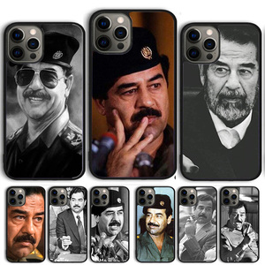 Saddam Hussein Iraq Arabic custodia per telefono per <span class=keywords><strong>iPhone</strong></span> 15 16 14 <span class=keywords><strong>13</strong></span> 12 Pro Max <span class=keywords><strong>mini</strong></span> 11 Pro XS XR Plus Coque Shell - Product Image 1