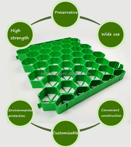 Grille de pavage cellulaire en plastique à haute capacité de charge pour allées d'accès incendie et parkings verts - Product Image 6