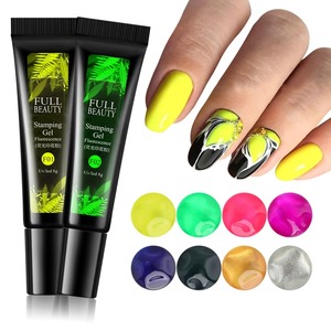 Juego <span class=keywords><strong>de</strong></span> 5/6 Placas Fluorescentes para Estampado <span class=keywords><strong>de</strong></span> <span class=keywords><strong>Uñas</strong></span>, <span class=keywords><strong>Esmalte</strong></span> <span class=keywords><strong>de</strong></span> <span class=keywords><strong>Uñas</strong></span> en Gel, Laca Híbrida para Arte <span class=keywords><strong>de</strong></span> <span class=keywords><strong>Uñas</strong></span>, Plantillas <span class=keywords><strong>de</strong></span> Impresión y Accesorios - Product Image 2