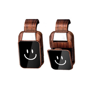 Sunglasses <b>Clips</b> Wooden Eyeglass Holder Sun Visor Mount Creative Car Accessory for Sunglasses Storage - Product Image 1