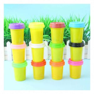 TOYSRUNNER Great Service Plasticine Cup Package <b>Clay</b> Play Dough No Toxic Eco Tools Color Mud Ice Nuddle Play Dough - Product Image 1