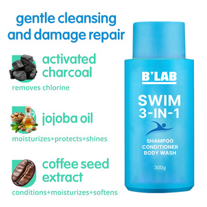 Champú y acondicionador 3 en 1 para nadar, seguro para niños, elimina el cloro, agua salada, hidrata, restaura el cuidado del cabello para adultos - Product Image 6