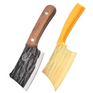 <b>Sharp</b> Portable Durable <b>Kitchen</b> Forged Small Fish <b>Knife</b> <b>Kitchen</b> Meat Cleaver <b>Knife</b> Slicing <b>Knife</b> with Wood Handle - Product Image 1