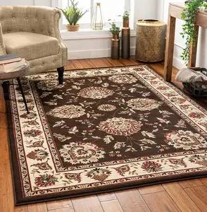 Karpet Persia Ruang Tamu Motif Transfer Panas Poliester Modern