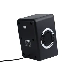 Kisonli Speaker Audio T-005, Speaker Kamar Komputer Portabel Bass Mini Profesional