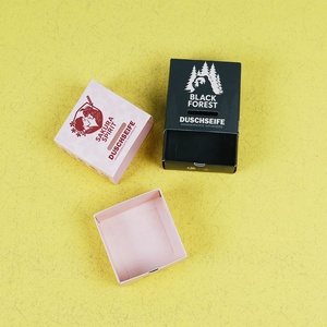 Hộp In Ấn Tùy Chỉnh Có Thể Tái Chế Giấy Các Tông Xà Phòng Thanh Giấy Có Thể Gập Lại Ngăn Kéo Trượt Hộp Với Logo Bao Bì - Product Image 4