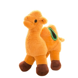 Poupée de chameau du désert en peluche pour enfant, <span class=keywords><strong>jouet</strong></span> de Simulation du doigt, ornements de dessin animé, cadeau du canaire, animaux en peluche - Product Image 5