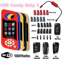 JMD-Outil de Clé de Voiture avec 96 bits et 48 fonctions, Wifi, pour Bébé III JYGC4D/46/48/G/King Chip Red Chips
