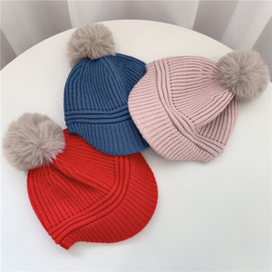 Nuovo Design invernale caldo berretto a maglia cappelli per bambini adulti Multi-colori pompon Business applicabile stampa digitale Argyle - Product Image 6