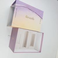 Boîte cadeau de luxe personnalisée avec couvercle et base rigides, emballage élégant en papier avec impression CMYK pour les cadeaux d'anniversaire et de fêtes