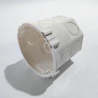 Boîte de jonction électrique en PVC imperméable à haute durée de vie, surface lisse, boîte de projet électrique, normes européennes