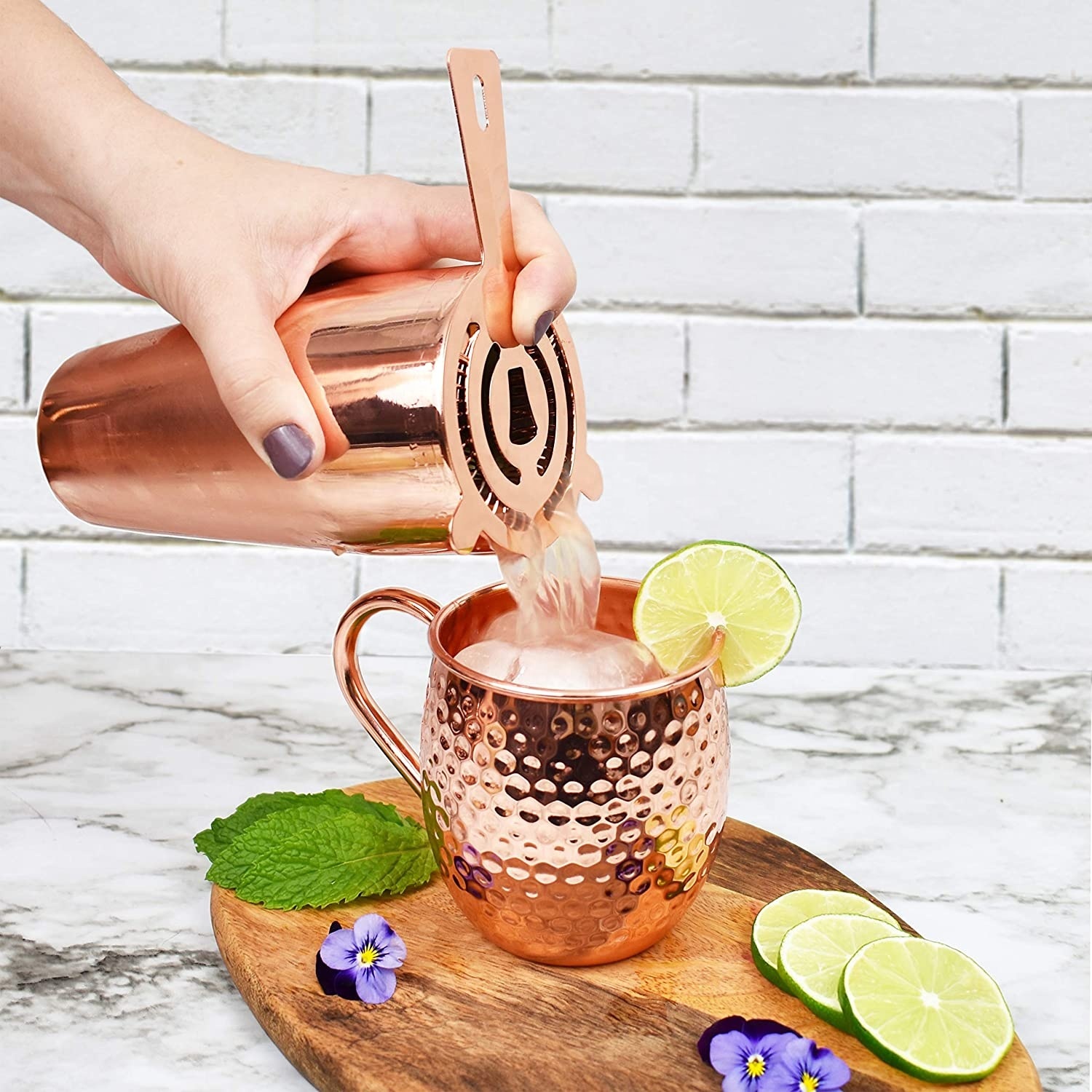 Cocktail Barware et boisson Glace Pilée Sac et Maillet