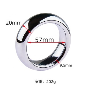 Guaina per Pene Giocattoli Sessuali Anello per Pene in Metallo Dispositivo di Castità Maschile <span class=keywords><strong>Giochi</strong></span> per Adulti - Product Image 4