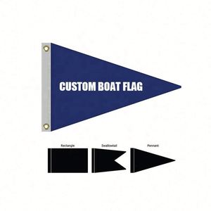 Bandera de Barco Promocional de Alta Calidad, Doble Cara, de Poliéster Resistente para Uso en Exteriores, con Diseño Personalizado - Product Image 2