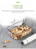 Offre Spéciale nouvelle Mini pompe de scellage alimentaire sous vide portable Machine de scellage sous vide Portable Type C Extraction d'eau Rechargeable