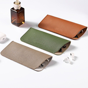 Estuches para Gafas <span class=keywords><strong>de</strong></span> Cuero PU con Estampado Personalizado, Estuche <span class=keywords><strong>de</strong></span> Almacenamiento <span class=keywords><strong>de</strong></span> Gafas para Mujer, Portátil, <span class=keywords><strong>de</strong></span> Cuero Genuino Suave <span class=keywords><strong>de</strong></span> Alta Gama - Product Image 3