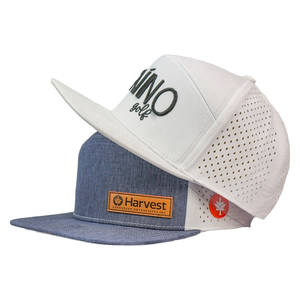 Casquettes Snapback en Maille Respirante à 6 Panneaux avec Impression par Transfert Thermique, Fabriquées à Taïwan, en Polyester et Coton, Personnalisables, Style Décontracté Streetwear - Product Image 1