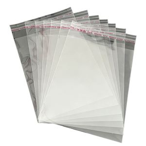 Bolsas de Regalo Promocionales Personalizadas, 100 Unidades, 34x24cm, PVC Transparente, Autoadhesivas, Reutilizables, Empaque Moderno con 100 Sellos Personalizados - Product Image 1