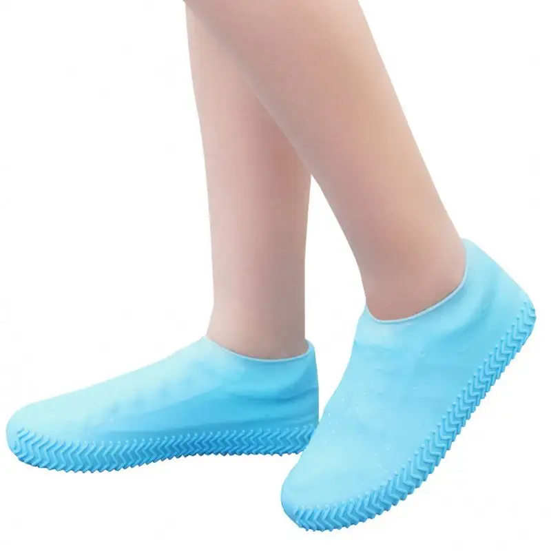 6.5 Eco kids rubber non slip silicone shoe cover ,AjGe eco kids non slip waterproof rain shoe cover for sale