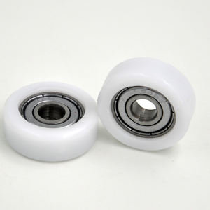 ล้อลูกกลิ้งไนลอนสำหรับรถเข็นเคลื่อนที่เชิงเส้น ลูกกลิ้งนำทางกันฝุ่นแบบรวมแบริ่ง 608 ป้องกันสนิม - Product Image 3