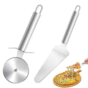 2022 Wholesale Supplier Professional Stainless Steel Perforated Turning Pizza Peel