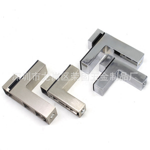 Pince de fixation de type F en alliage de zinc brossé, moderne et simple, pour étagères de présentation scientifique de Suzhou, pour supports en verre et bois de meuble - Product Image 3
