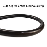 Tube LED néon numérique RGB flexible de 24 mm, émettant sur 360°, pour éclairage linéaire intérieur