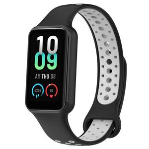 Bracelet de montre en silicone pour <span class=keywords><strong>Amazfit</strong></span> <span class=keywords><strong>Band</strong></span> <span class=keywords><strong>7</strong></span>, bracelet intelligent respirant, bracelet multicolores, accessoires intelligents - Product Image 4
