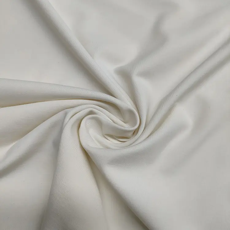Breathable 85% Nylon 15% Spandex Solid Fabric Soft T-shirt Elastic Swimwear Fabric