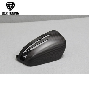 Coques de rétroviseurs de remplacement en fibre de carbone véritable mate pour Mercedes <span class=keywords><strong>Benz</strong></span> W204 W212 W218 W176 Classe C CLS - Product Image 5