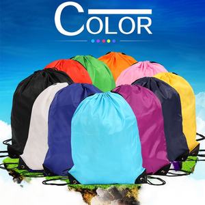 Mochila Deportiva con Cordón de Poliéster al por Mayor, Bolsa Cosmética Promocional Personalizada de Poliéster 210D con Cordón - Product Image 6