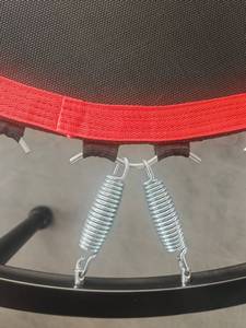 <span class=keywords><strong>Trampoline</strong></span> de Gymnastique Intérieur Pliant Type W à <span class=keywords><strong>Double</strong></span> Ressort, 40 Pouces, en Acier, avec Filet de Protection, Durable et Tendance, Vente Chaude OEM - Product Image 4