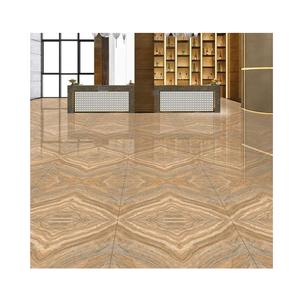 Venta al por mayor de baldosas de cerámica para suelos con aspecto de madera de 600x600 para decoración de lujo para el hogar y la Oficina - Product Image 1