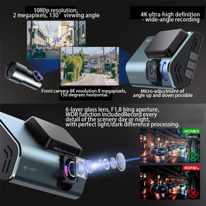 Akeyeyo <span class=keywords><strong>2025</strong></span> כפולה מצלמת 4k לילה חזון wifi שליטה אפליקציה תיבת שחור עבור הקלטת וידאו מנהל התקן - Product Image 4