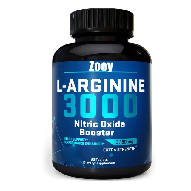 Private Label Support L-Arginine Tablets With Nitric Oxide Booster L-Arginine Workout High Energy&Stamina Boost Muscle Size