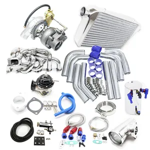 Kit de turbocompresor T3T4, colector de acero inoxidable para BMW M3, 323, 325, 328, <span class=keywords><strong>E30</strong></span>, I6, SOHC, T3, M20, 2.5L/2.7L - Product Image 1