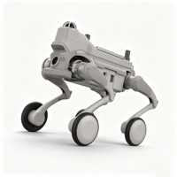 Robot quadrupède bionique intelligent YY-CAID-L1-W EDU pour chiens, avec moteur et pompe, reconnaissance visuelle, compagnon intelligent pour animaux de compagnie