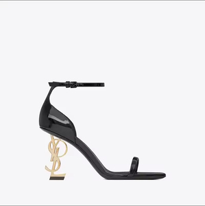 Sandali da donna con cinturino singolo con cinturino di lusso estivo scarpe con <span class=keywords><strong>tacco</strong></span> <span class=keywords><strong>alto</strong></span> di grandi dimensioni - Product Image 4